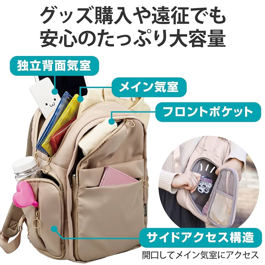 写真参照 ELECOM 推しごとバッグ 痛バ 推し活グッズ付き 擬態モード」と「推し活モード」で推し活を応援！パワーアップ
